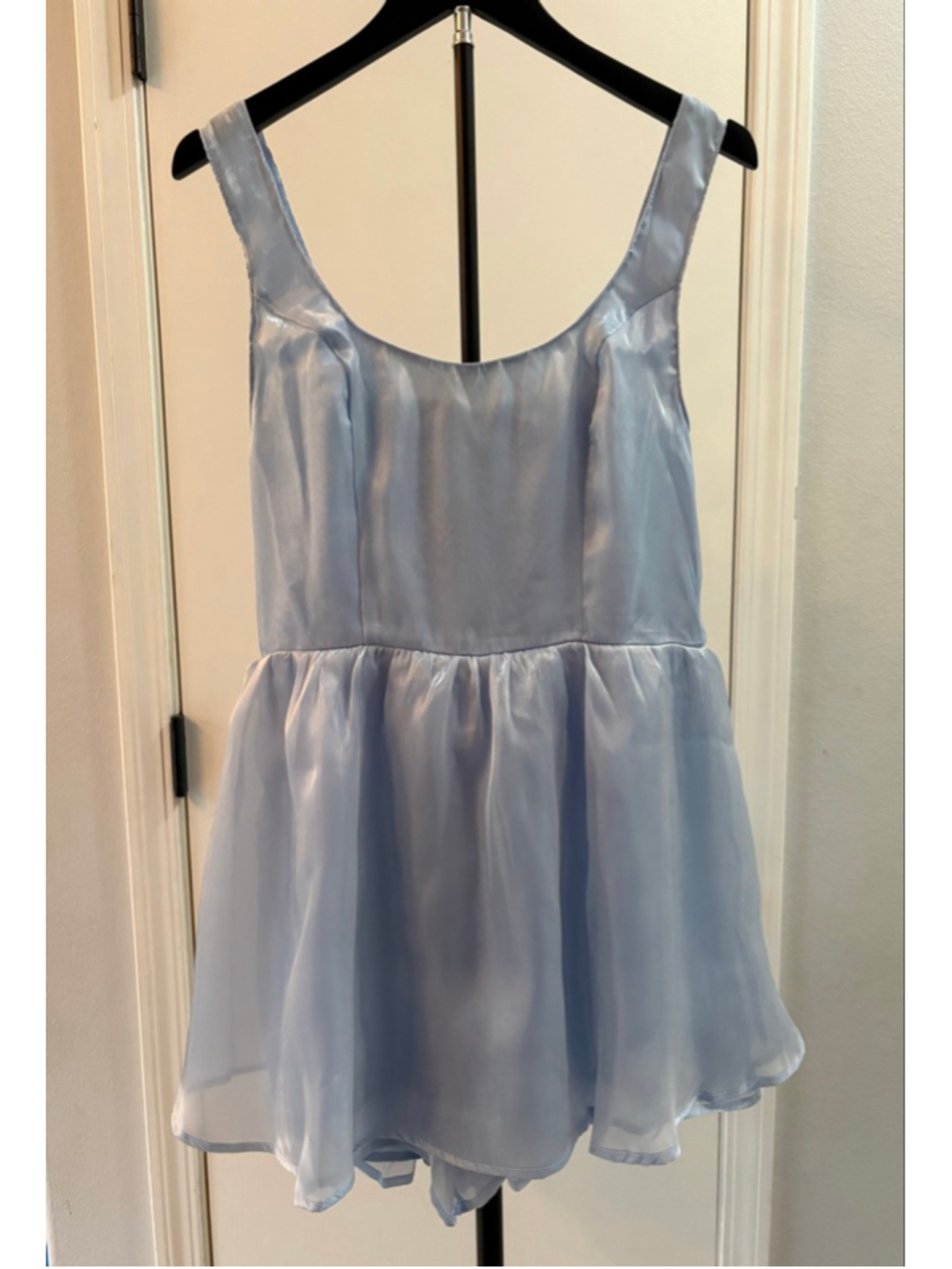 Le Lis Light Blue Skort Dress NWT Size M Boutique